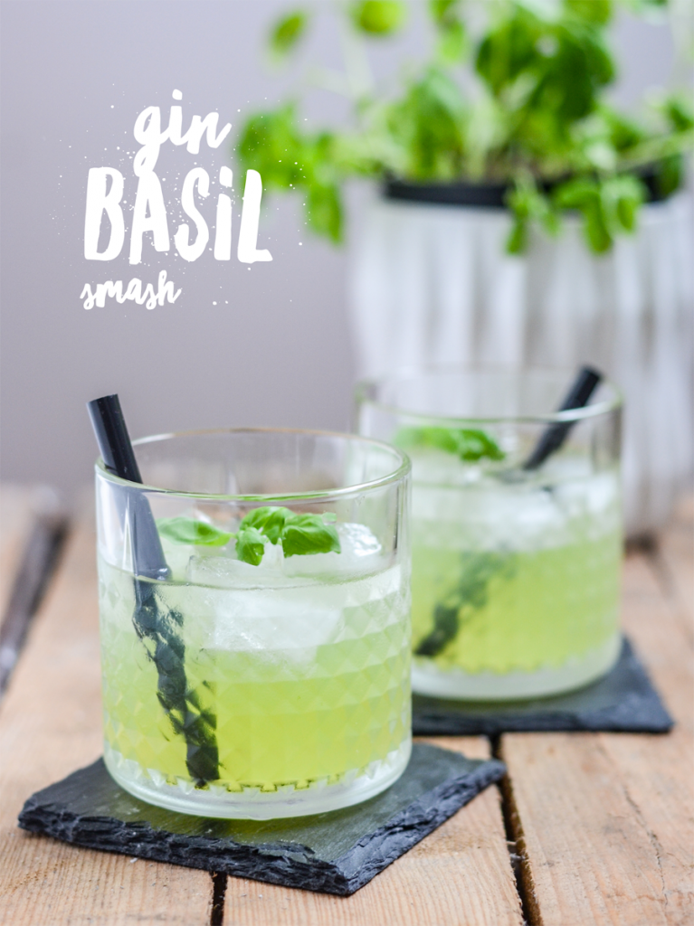 ruhrwohl.de Rezept für Gin Basil Smash in grün und ohne Muff