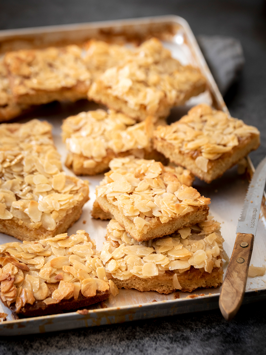 ruhrwohl.de - Mandelkuchen vom Blech - blitzschnell zubereitet