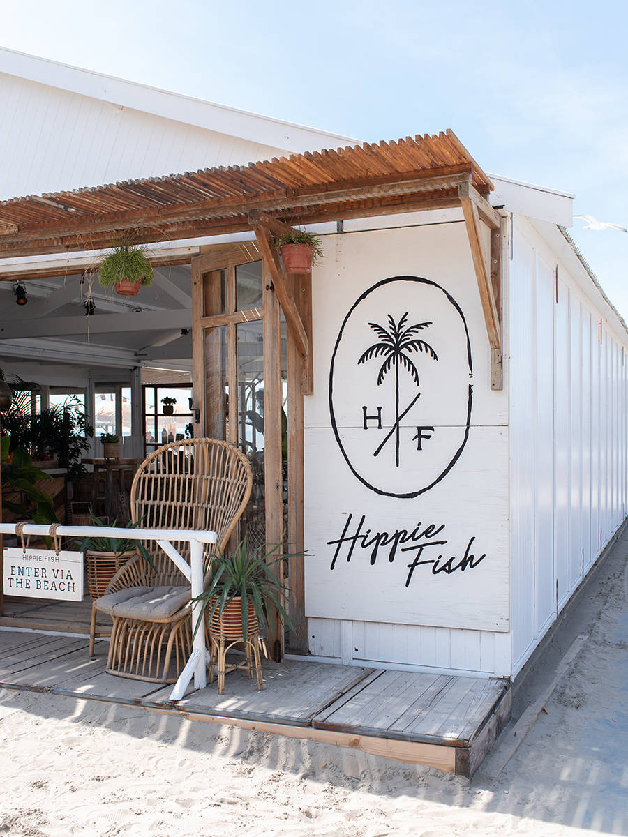 ruhrwohl.de - Hippie Fish in Zandvoort: Strandbar im Boho-Style