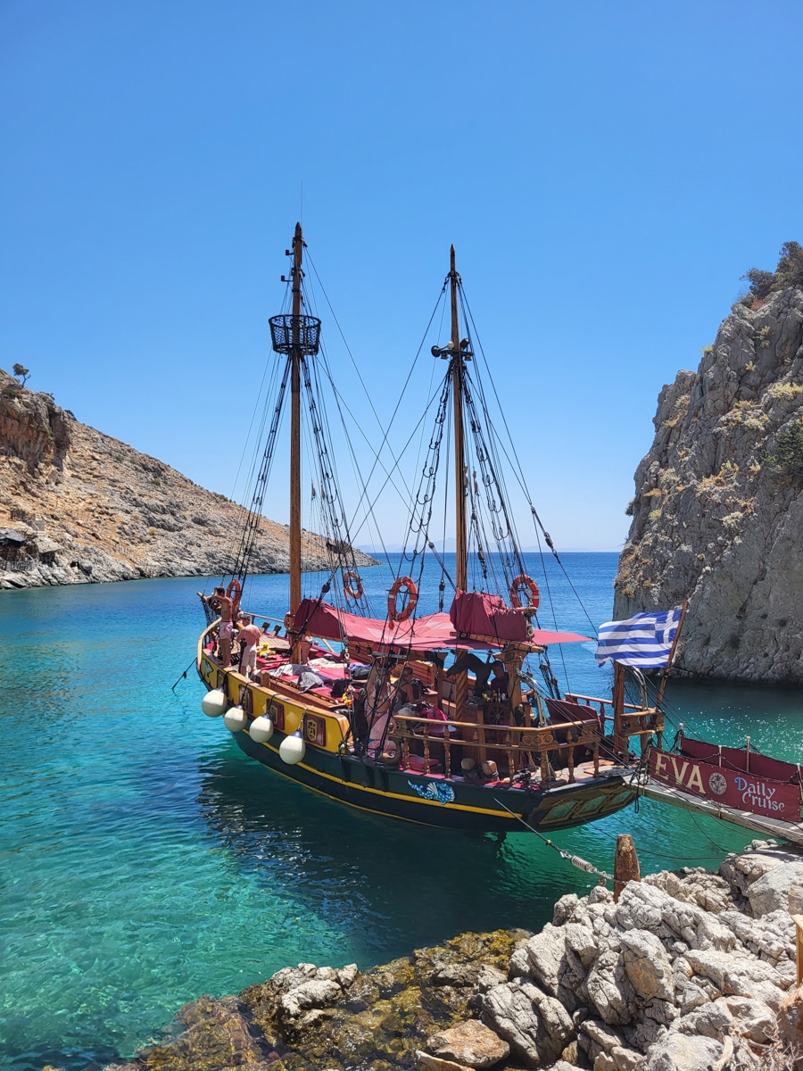 2-Insel-Tour mit Eva Boat Kos